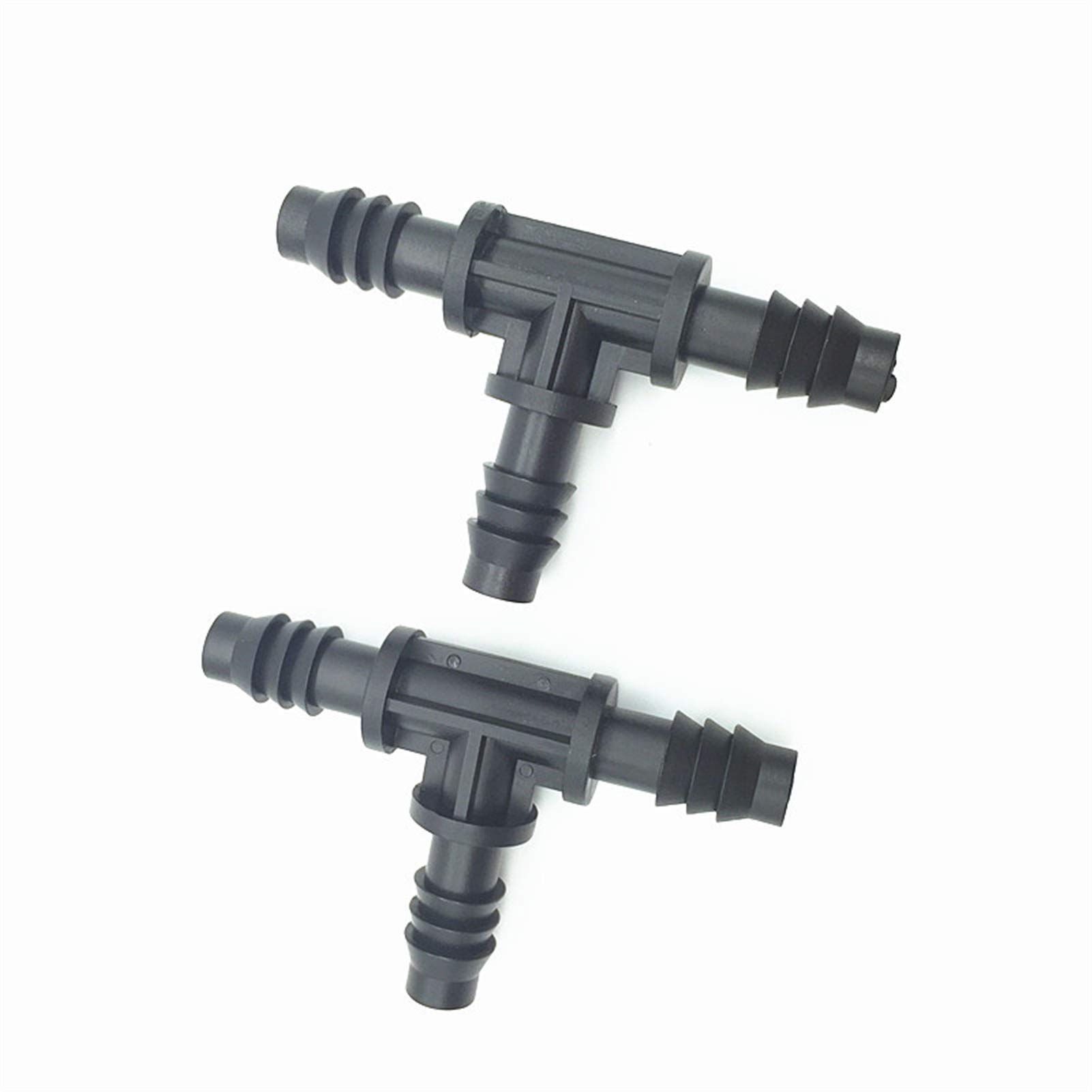 Connecteurs de tuyau d'arrosage 8/11 té noir pour réparer et étendre l'irrigation du jardin