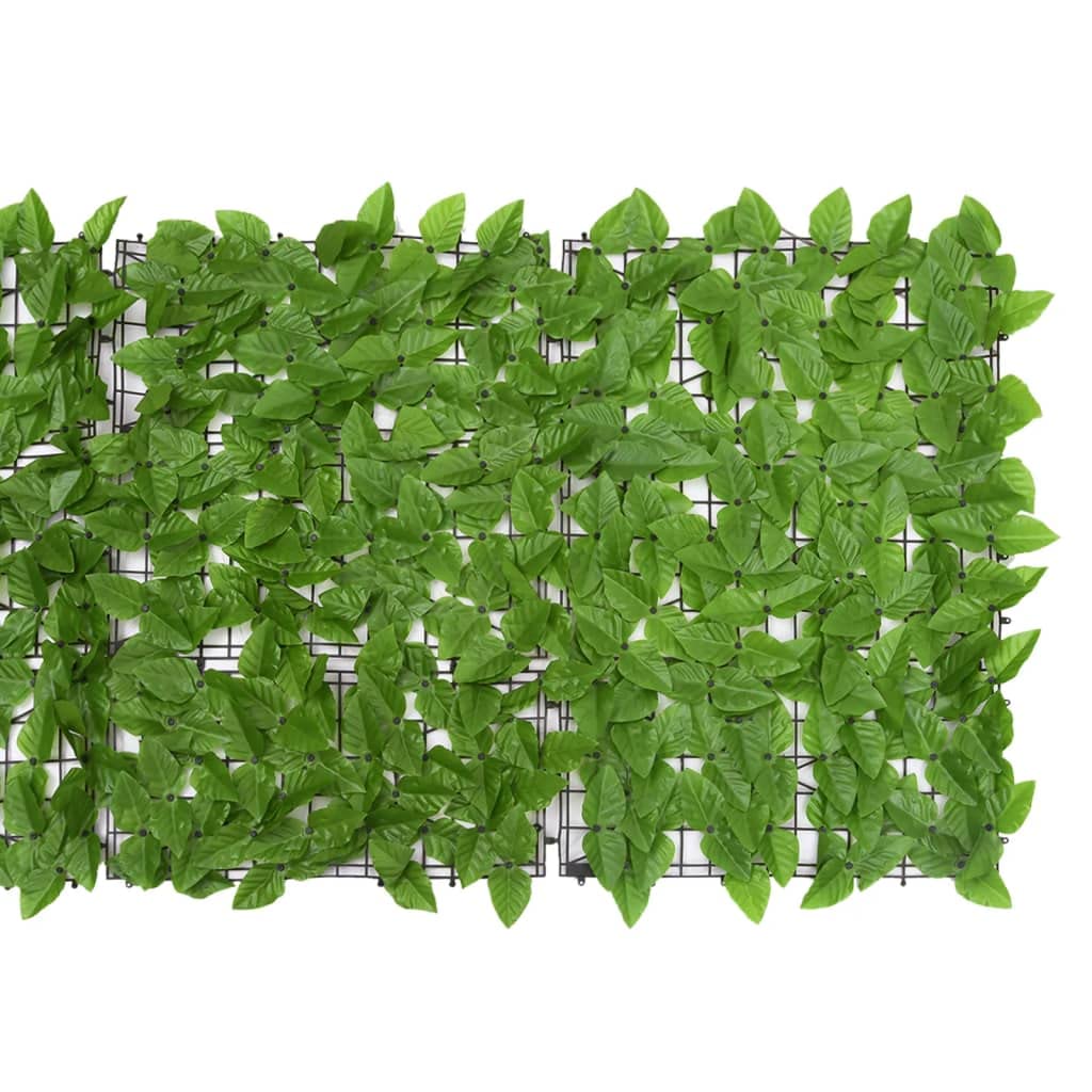 Homgoday Zewnętrzny parawan, Balkon Parawan z zielonymi liśćmi 200 x 75 cm, na zewnątrz do ogrodu, parawan zewnętrzny ogród, separe przegroda zewnętrzna Model3216421