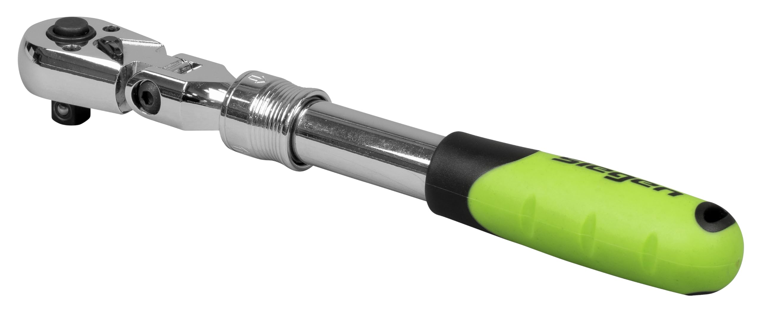 B&Q -  S01295 Siegen Extendable Flexi-Head Ratchet Wrench 3/8"sq Drive