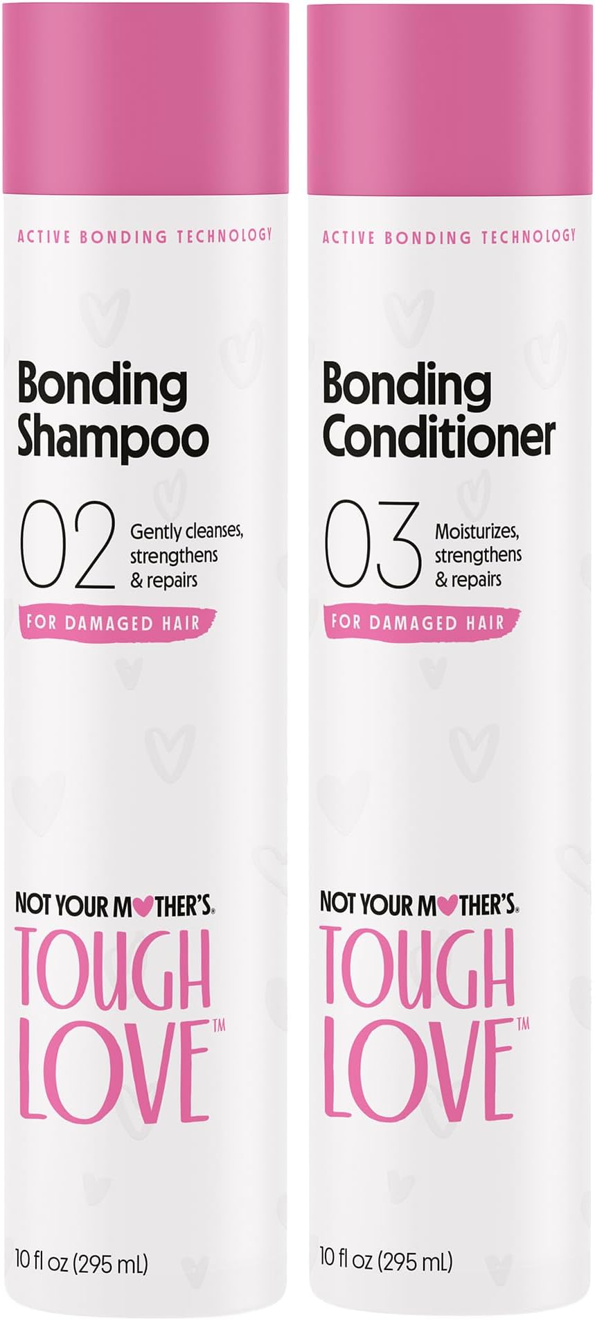 Not Your Mother's Tough Love Shampoo & Conditioner (2-Pack) - 10 fl oz - Helps Strengthen Hair, Repair Hair, and Condition Damaged Hair