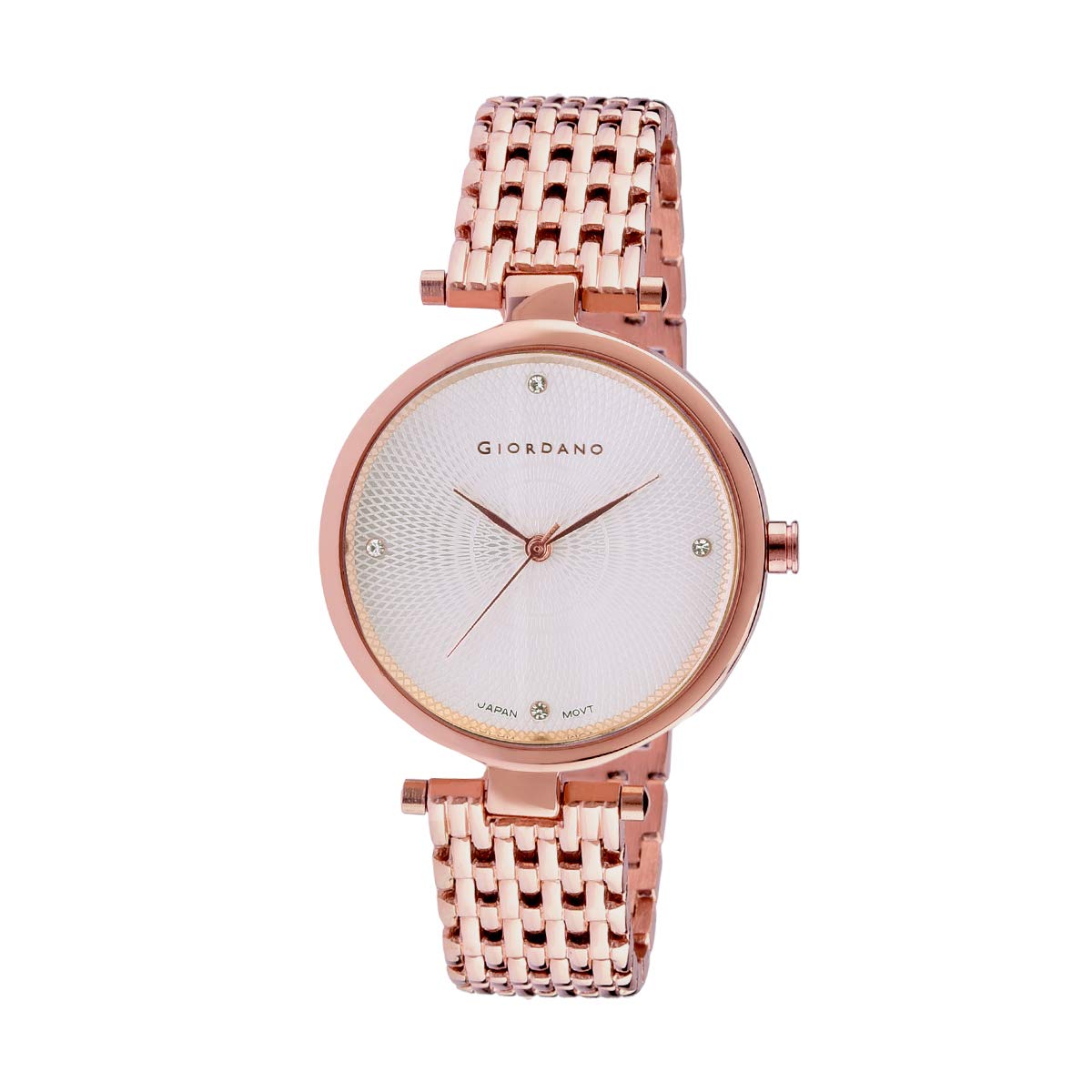 Giordano Analog Stylish Casual Watch for Women Water Resistant Fashion Watch Round Shape with 3 Hand Mechanism Wrist Watch for Girls & Ladies to Compliment Your Look/Ideal Gift for Female - GD-4001 (B07WZP39KL) Amazon Price History, Amazon Price Tracker