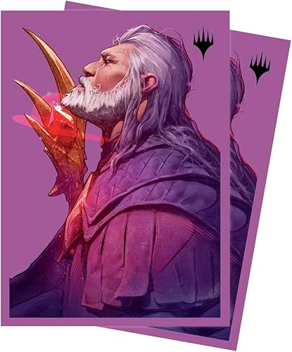 Miniatura 9 de Ultra PRO - Fundas para tarjetas MTG Commander Masters de tamaño estándar de 100 unidades - Gisela, Blade of Goldnight Artwork, acabado mate con