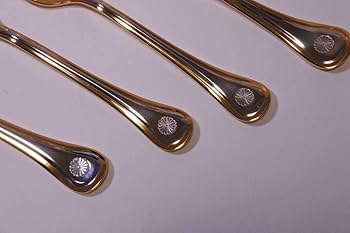 皇室家紋入りスプーン Amazon | 日本皇室特別記念品天皇陛下菊の御紋入金メッキ高級