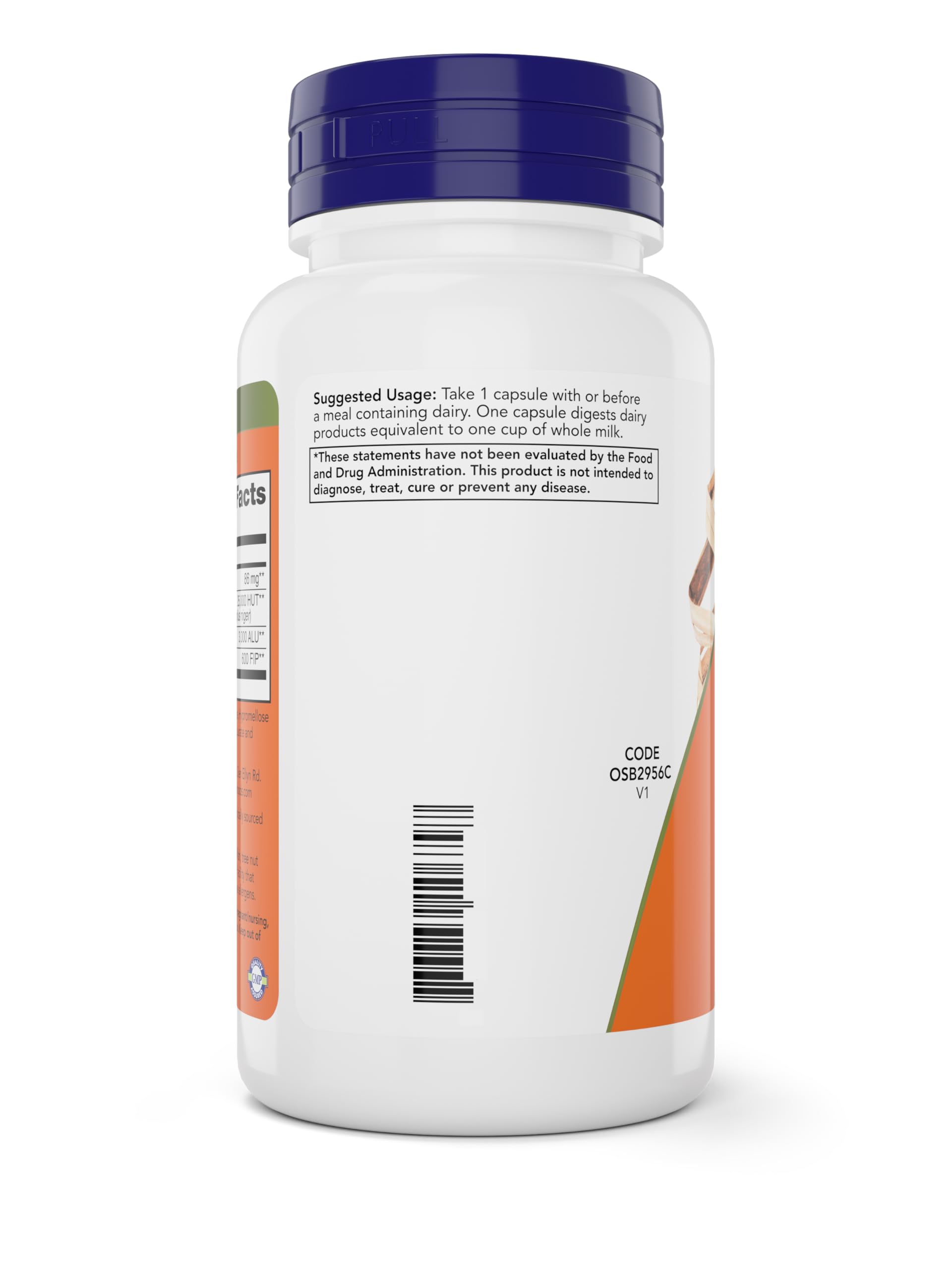Now Dairy Digest Complete, 180 Veg Capsules, Lactose Digestion Support*, Dairy Tolerance Enzymes* — Amazon image 3