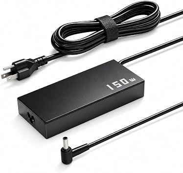 150W Charger Fit for ASUS TUF A15 FX505GT FX705GT ROG Strix G531GD G731GT | Select TUF F15 F17 ROG Strix G15 G17, AC Adapter Replacement for ADP-150CH B A18-150P1A, 20V 7.5A Power Supply 6.0x3.7mm Tip