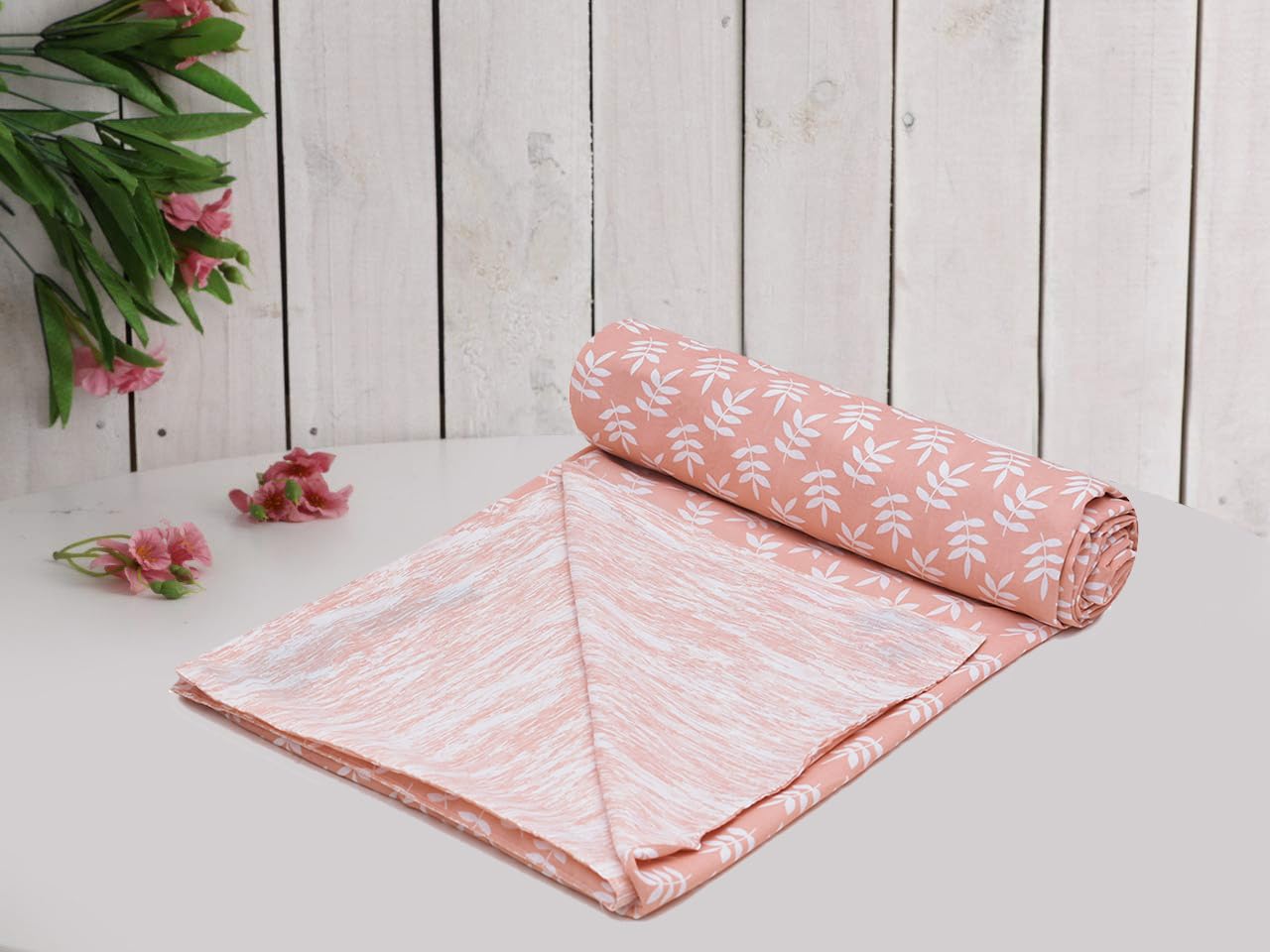 COZY FURNISH Super Soft Cotton Single Duvet Cover/Quilt Cover/Razai Cover/Comforter Cover 60X90(Inches) with Zipper Closure & Corner Ties (White;Grey, Single)-picture-17