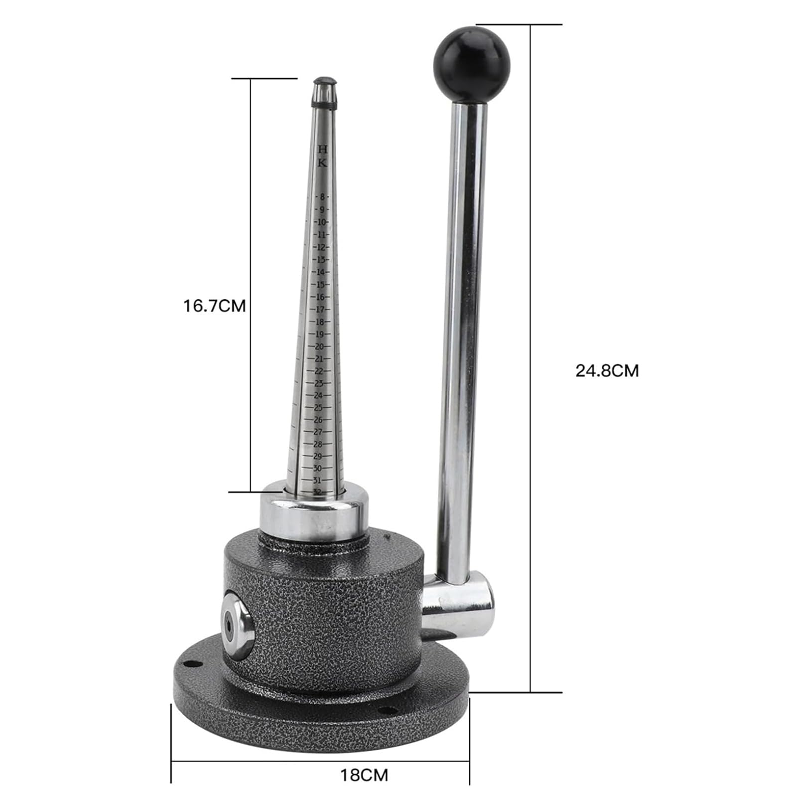 Ajustador de tamaño de anillo para anillos sueltos, medidor de tamaño en espiral para un ajuste cómodo, herramienta de reparación de joyas para hombres y mujeres, kit de medición de anillos grandes y