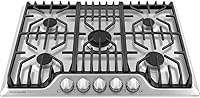 Frigidaire Professional FPGC3077RS 30-Inch Gas Cooktop Stainless Steel - 18200 BTU Power Burner & Griddle
