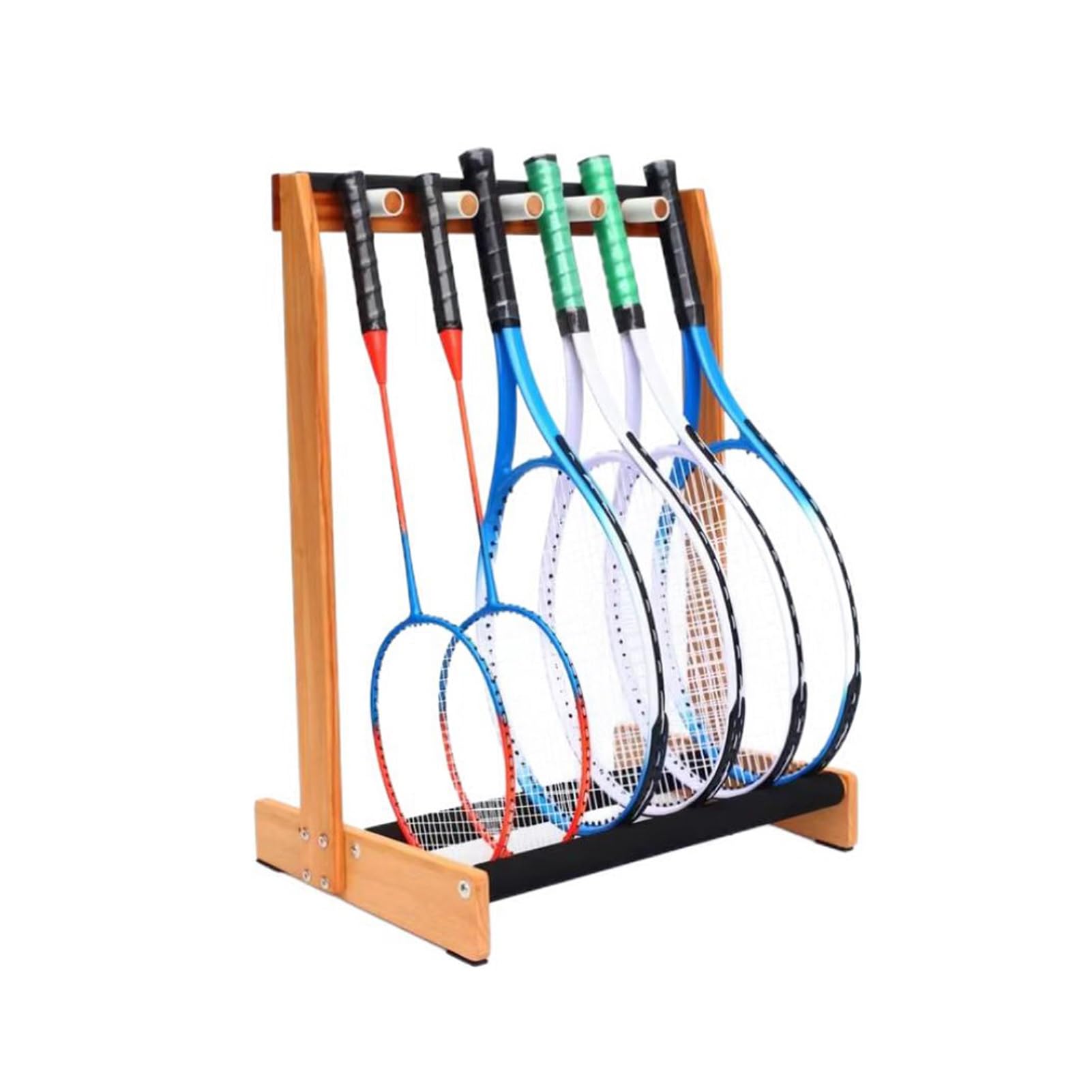 Racchetta da tennis, supporto da parete per esposizione attrezzature sportive per club, stadio, casa