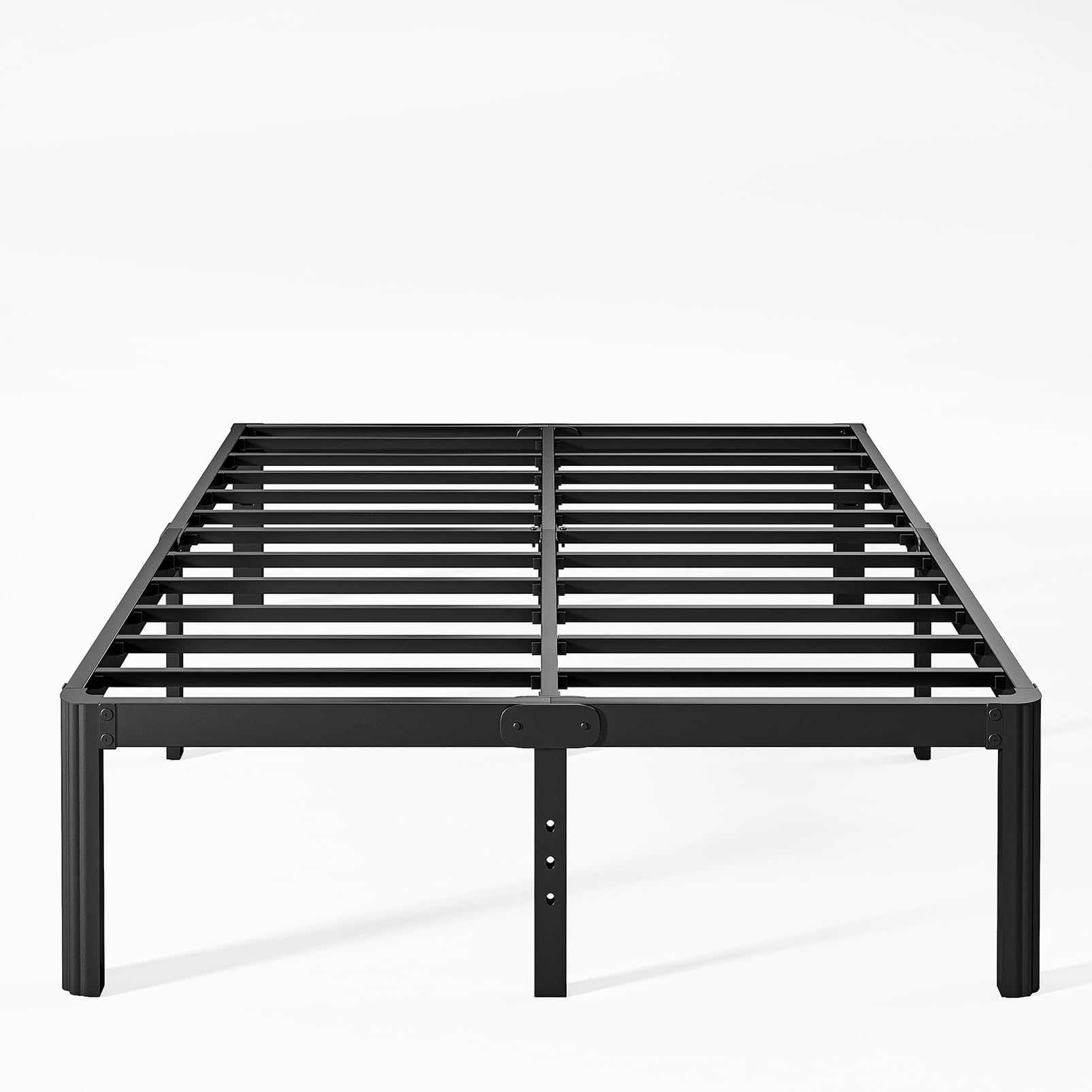 Nordicbed 14 Inch High Platform California King Bed Frames No Box Spring Needed, Metal Cal King Bed Frame, Noise Free, Easy Assembly, Heavy Duty, Black