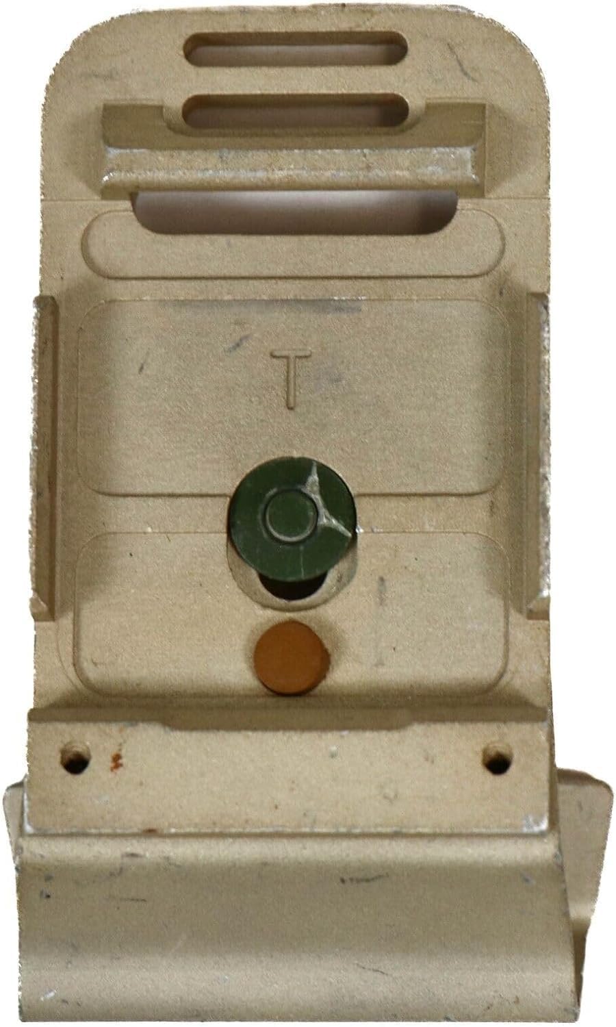 US Military Tan NVG Bracket for Night Vision Goggles Shroud Norotos Used on ECH or ACH/MICH/CVC Helmet Rhino Mount Front Bracket with Screw