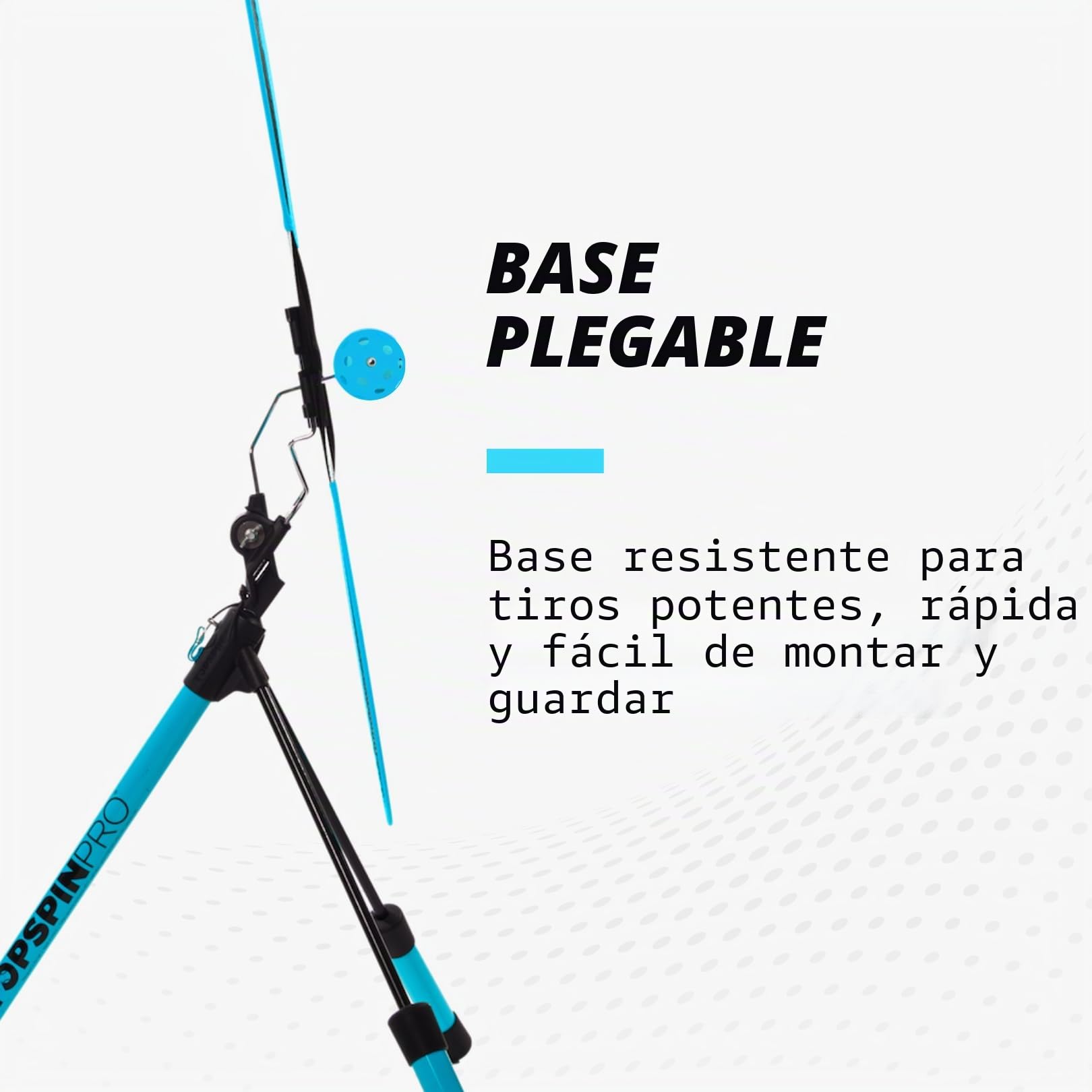TopspinPro Para Pickleball | Ayuda de Entrenamiento Topspin para Servicio Vicioso y Golpes de Fondo Potentes | Entrenador de Pickleball