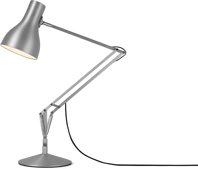 Anglepoise Type 75 Desk Lamp, Silver Lustre
