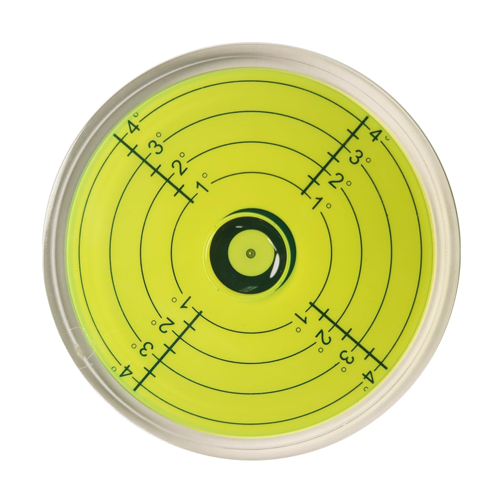 Bullseye - Indicador magnético circular redondo de nivel de burbuja para autocaravana, gran espíritu, camper, ojo de toro, maquinista de precisión, poste magnético, herramienta de