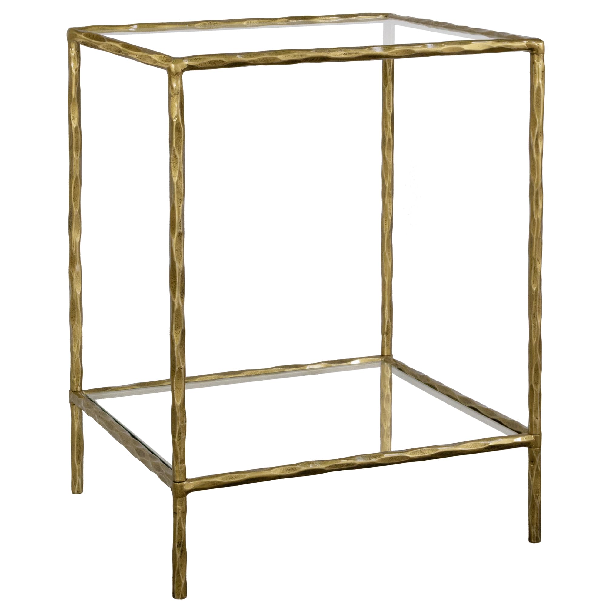 Amazon.com: BEGINS Hand Forged Side Table 2 Tier, Vintage End