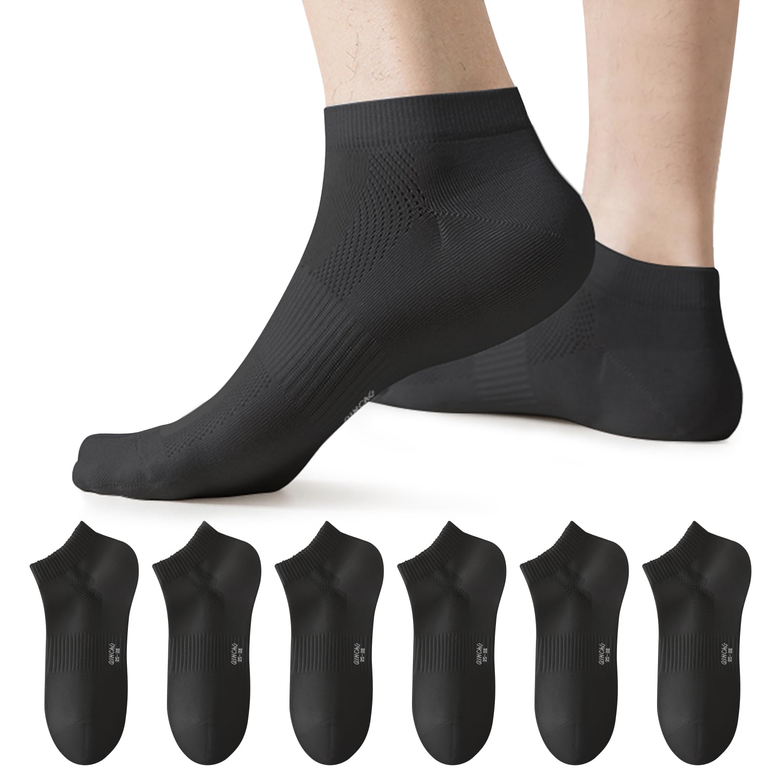 Trainer Socks Men Women 6/10 Pairs Short Half Socks Cotton Sports Socks Breathable Running Socks-image-13