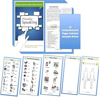 Communication Boards - Visually Speaking: A Visual Guide for Non-Verbal Patients | Picture Communication Boards for Patients in ICU, Hospitals, Nursing Homes, Rehab, Home Care, Hospice
