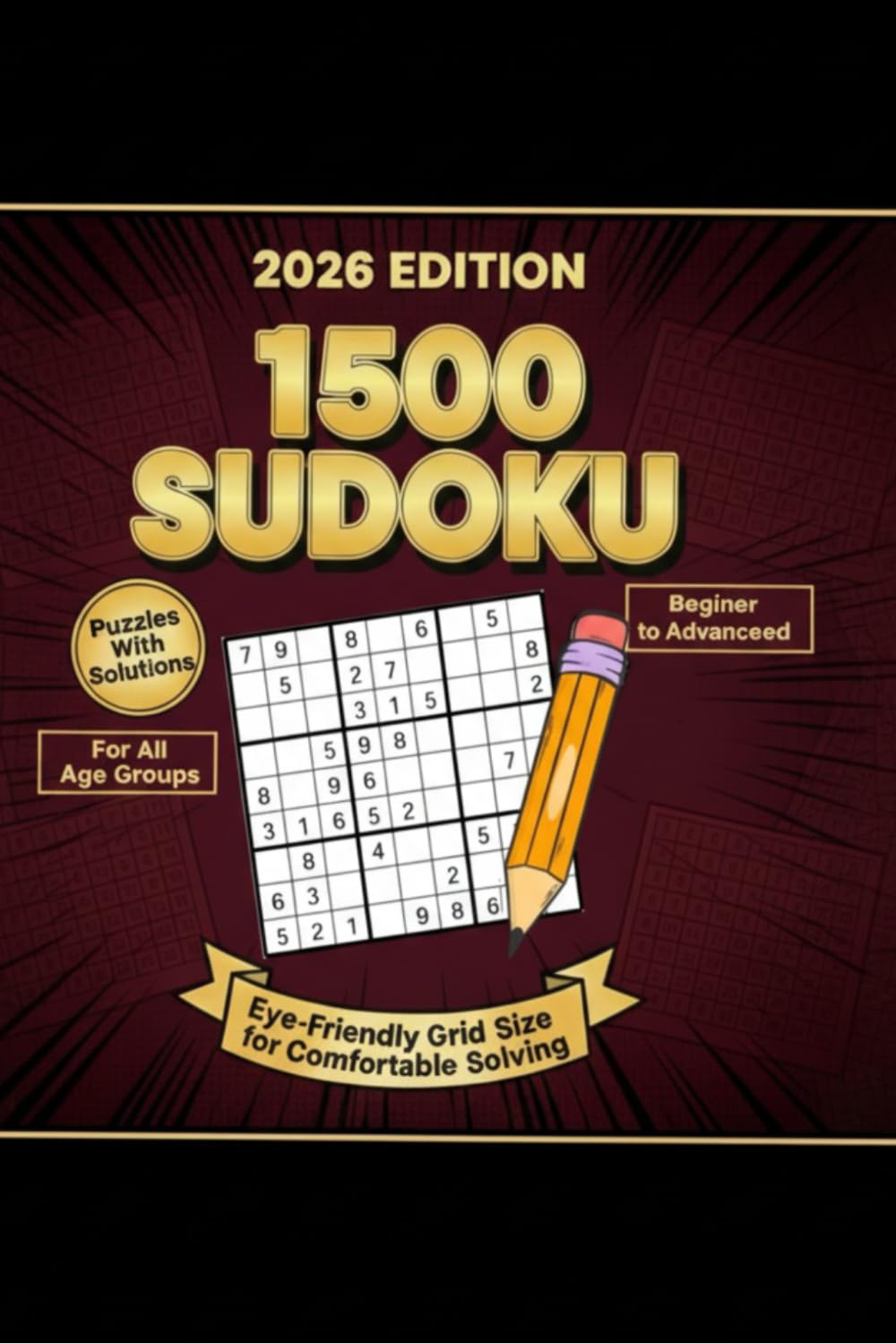 1500 Sudoku: Puzzles with solutions