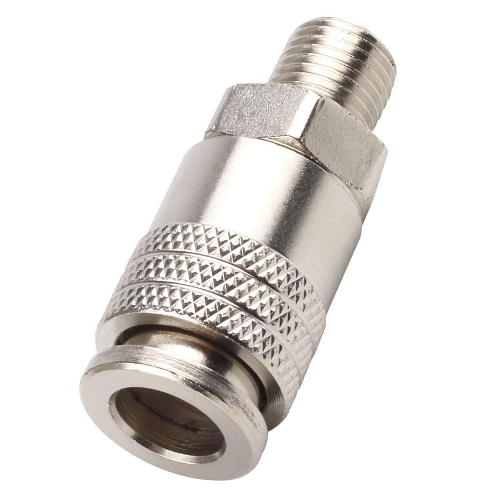 Air Tool Connector Multipurpose Steel Materials G1 / 4 Male Thread Installation Design for Compressor Systems European Pneumatic Coupling
