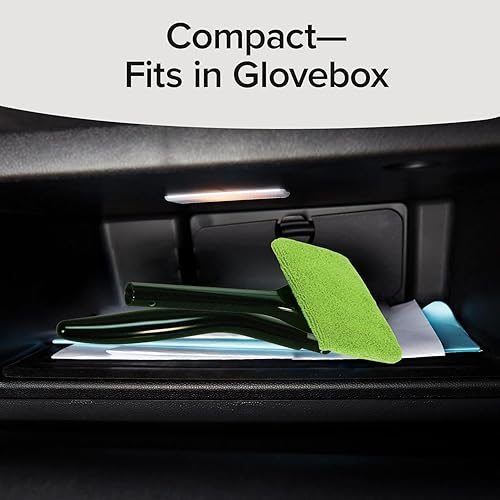 Miniatura 8 de Windshield Wizard Herramienta, AS-SEEN-ON-TV, parabrisas sin alcanzar, dispositivo de limpieza de ventanas de microfibra con capó adicional y