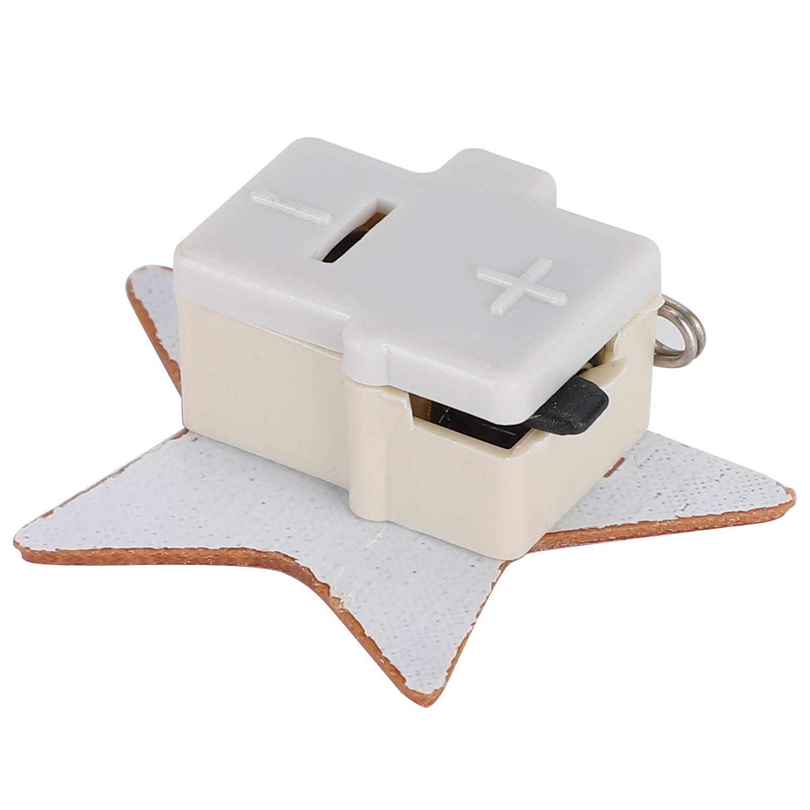 Jeanoko Estrella de Cinco Puntas Intermitente LED Broche Pin Broches de Navidad Artesanía de Bricolaje para Regalos de Fiesta Regalo para niños Decoración de Ropa