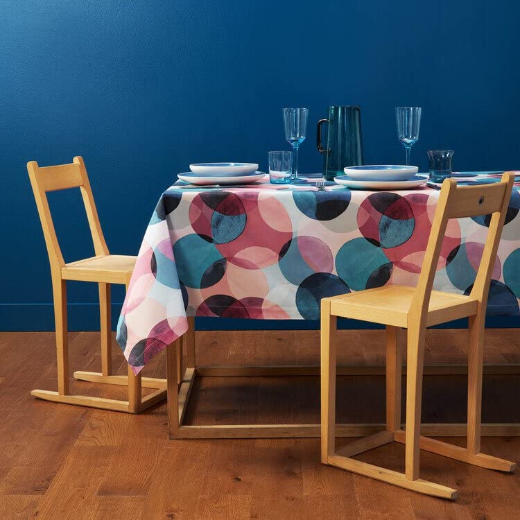 Tovaglia Antimacchia Bassetti Time - Rettangolare, In Puro Cotone Resinato, Per 12 Posti, 140x250 Cm - 3