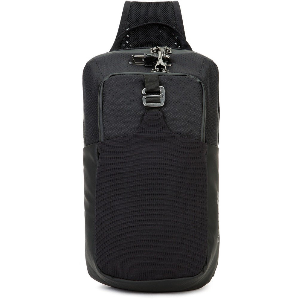 Pacsafe Venturesafe x Anti-Theft Sling Pack Casual Daypack, 37 Cm, 6 Liters, Black (Black 100)