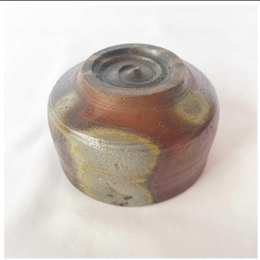 窯印のある 窯道具 半筒 茶碗 古備前 備前 常滑 古美術 古道具 アンティーク 13世紀 常滑 焼締 山茶碗 古陶器 六古窯 / 古道具 須恵器 信楽