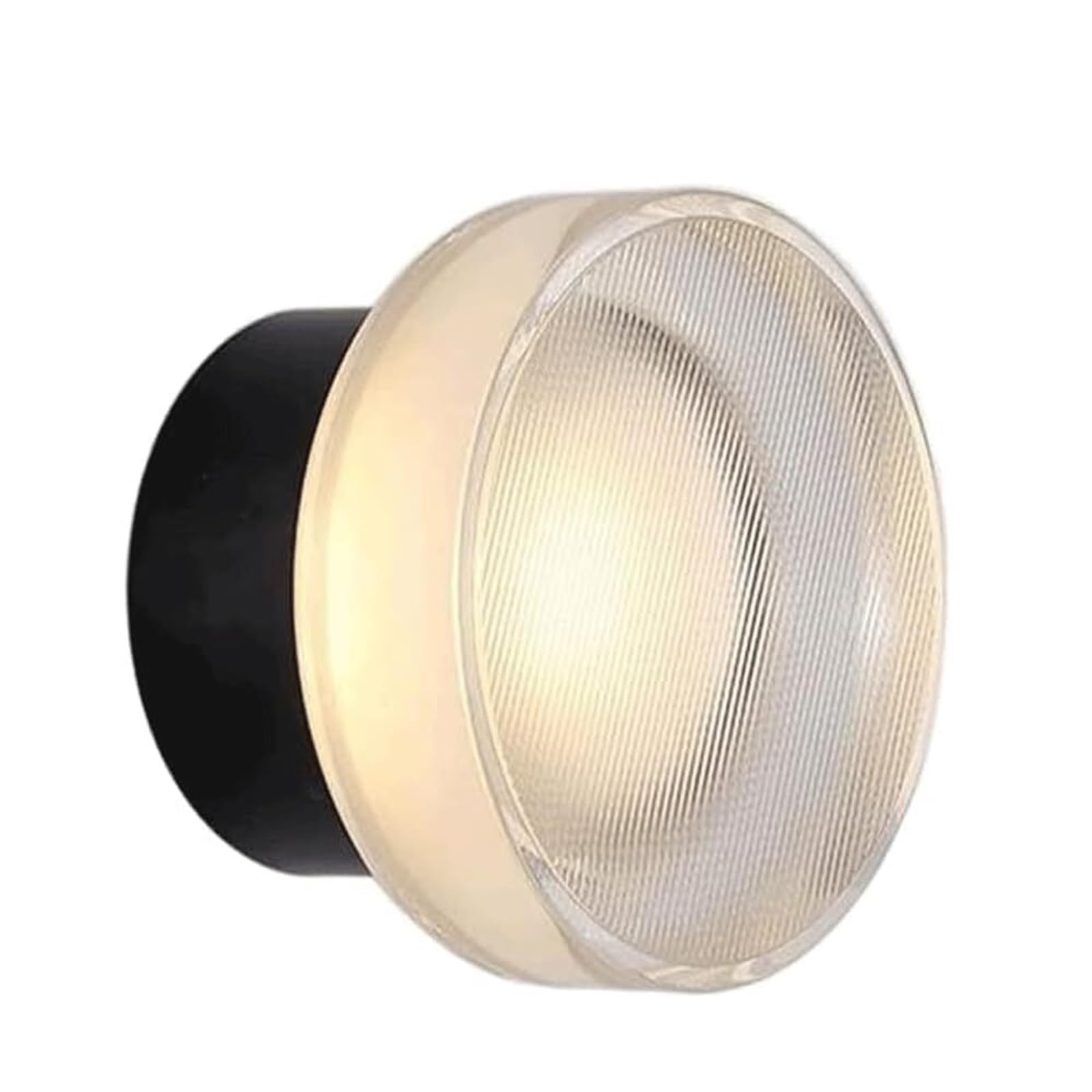 SXSCARKX Creative Black Metal Wall Sconces/Foyer Backdrop Acrylic Lamp/LED Bedroom Bedside Lights/Home Decor Light Fixture
