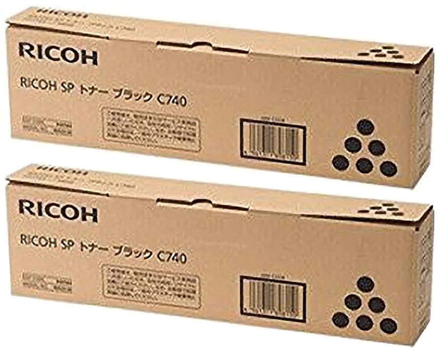 RICOH SP トナー ブラック C740 Amazon.co.jp: リコー RICOH SP トナーC740 ブラック2本セット
