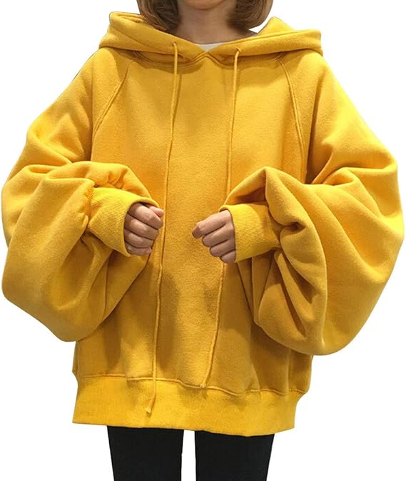 plus size yellow sweatshirt