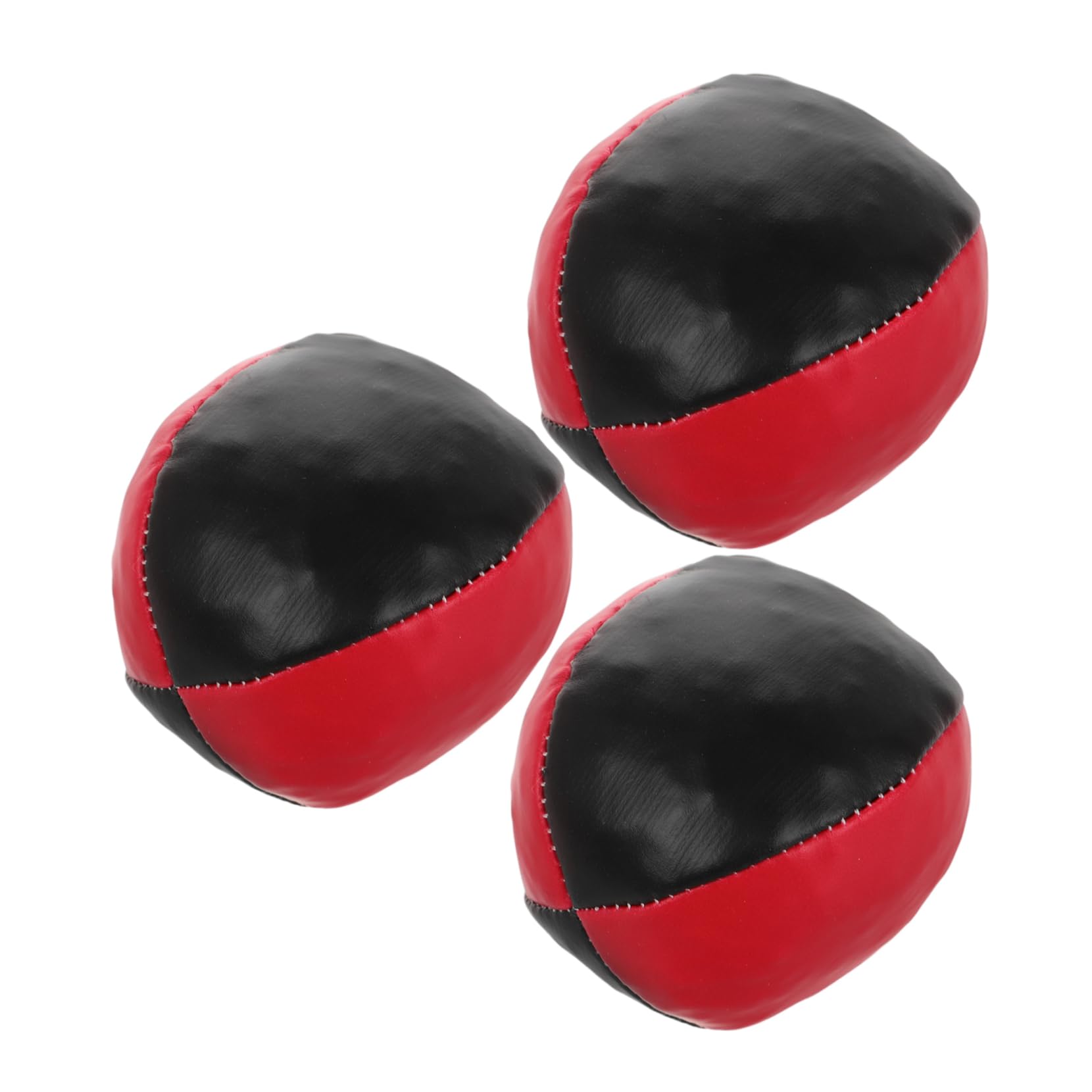 LIOOBO 3pcs Boys and Girls Juggling Balls Hand-Caught Leather Balls for Beginners Stage Performances Toys for Boys Girls