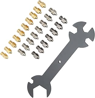 bicos de extrusora, fácil instalação combinação perfeita impressora 3d bico de extrusora design padrão ampla compatibilidade mk8 para filamentos