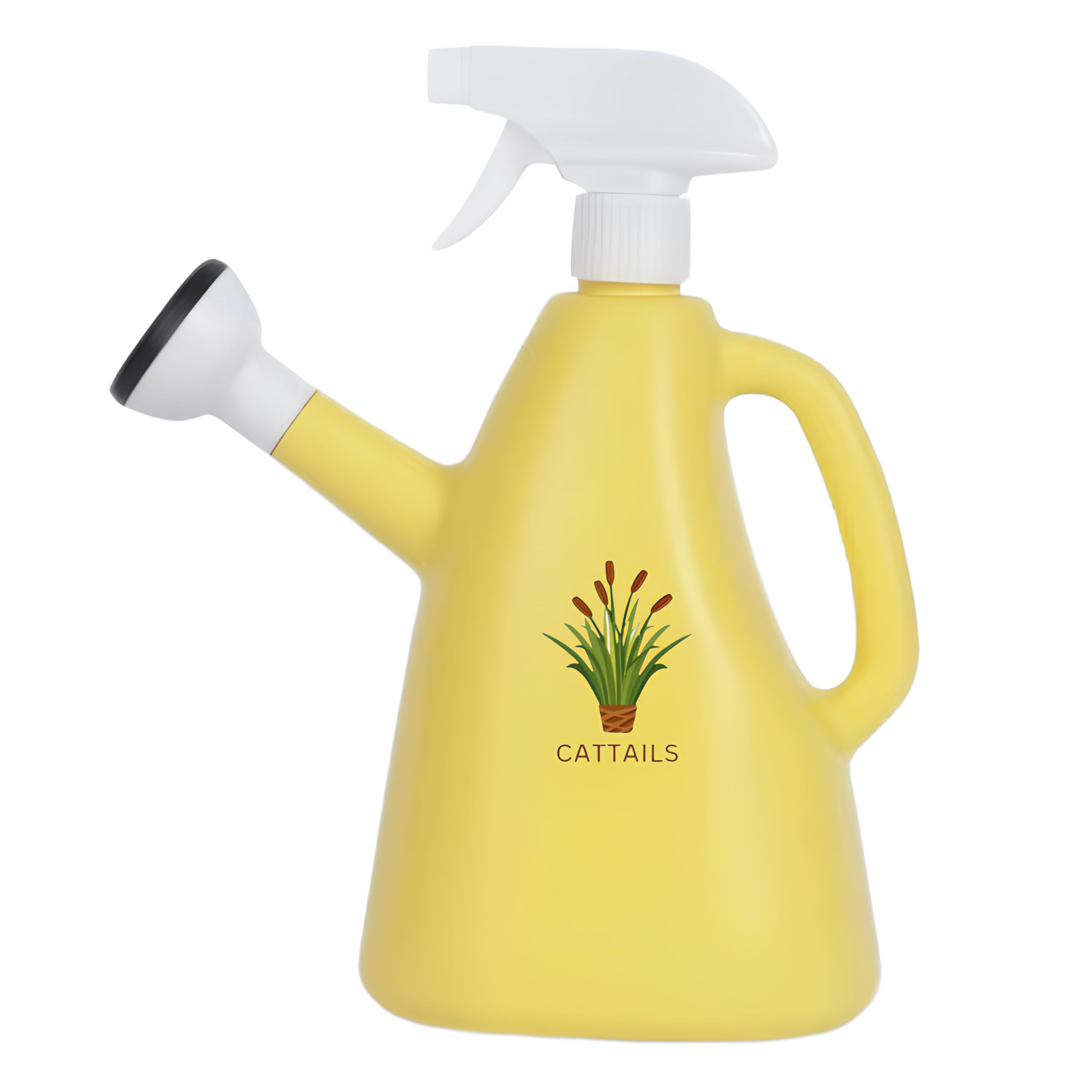 Watering and Spray Dual-use Watering Can Garden Tool Watering Sprayer Bottle 1 L (Yellow ‎1 Litre)-image-11