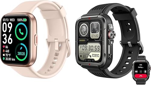 SKG Reloj inteligente militar R8 para hombre V7 PRO