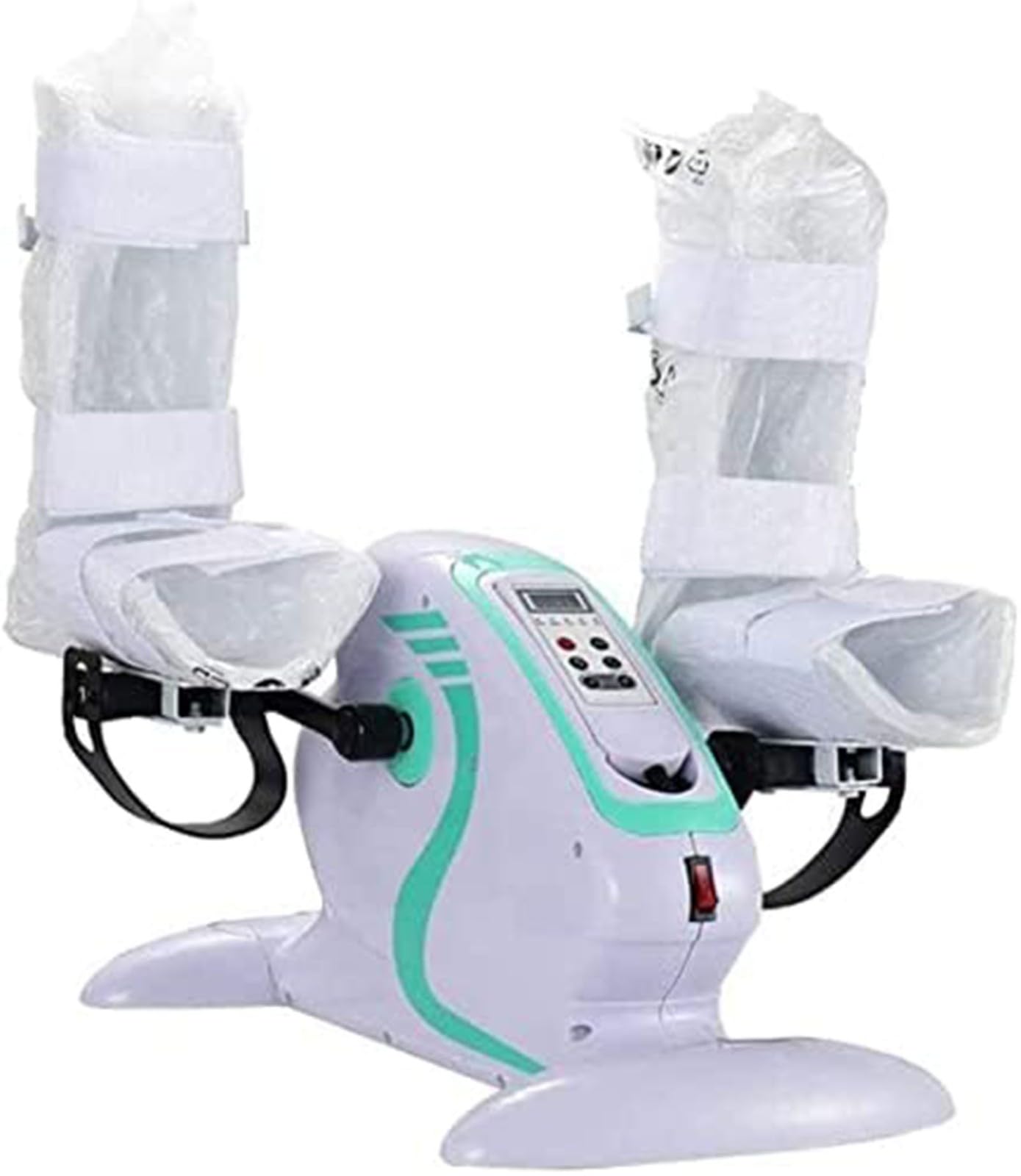 Pedal Eléctrico Motorizado Ejercitador Fitness Bicicleta Estática Mano Brazo Rodilla Pierna Rehabilitación Bicicleta Estática Ciclismo Equipo De Rehabilitación para Discapacitados