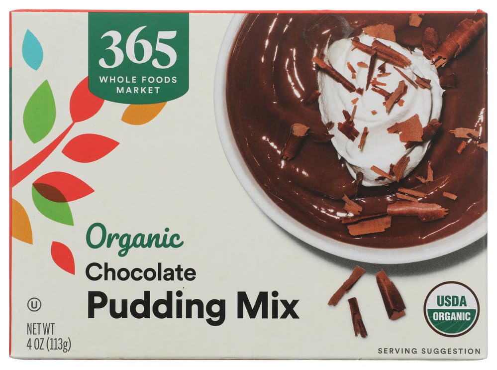 365 by Whole Foods Market Organic Chocolate Instant Pudding, 4 OZ