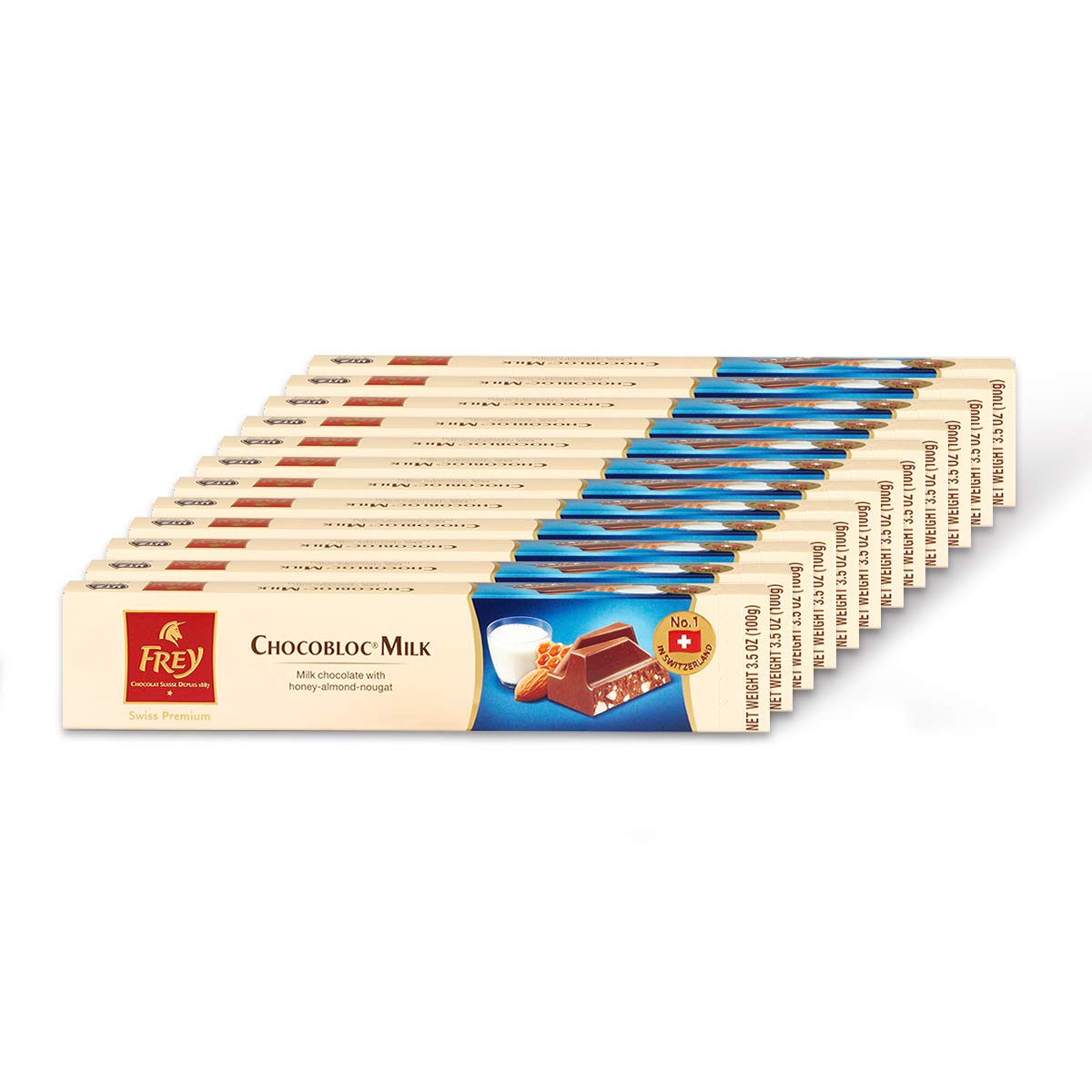 Buy Frey Chocobloc Bar Milk Chocolate Premium Swiss Chocolate GMO