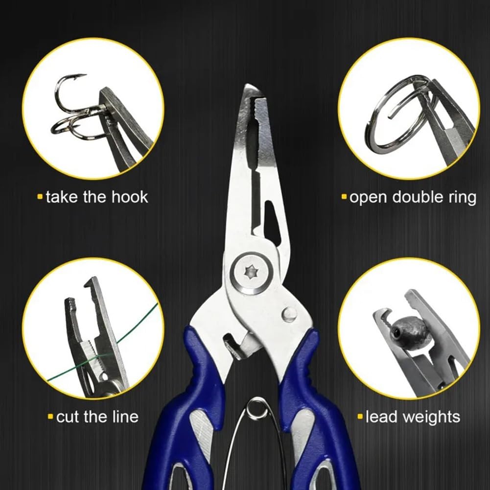Aetherion 1 PCS Fish Lip Gripper Pliers, Fishing Pliers, Outdoor Fishing Tools Plier, Stainless Steel Fishing Gear - Image 3