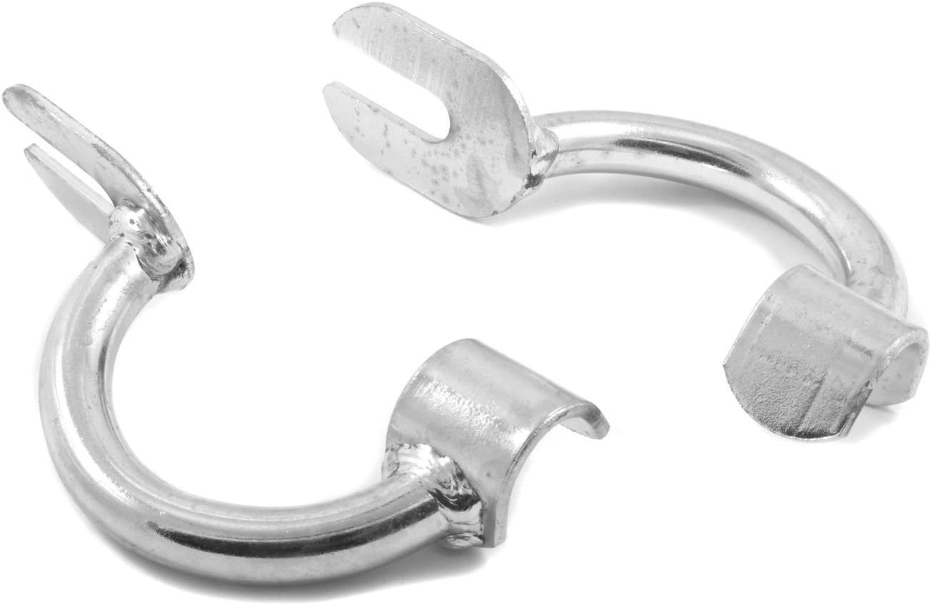 PAIR BMX FREESTYLER REAR FRAME STANDERS 80โs MADE REAR STEPS,FOOT PLATES CHROME NOS OLD SCHOOL BMX