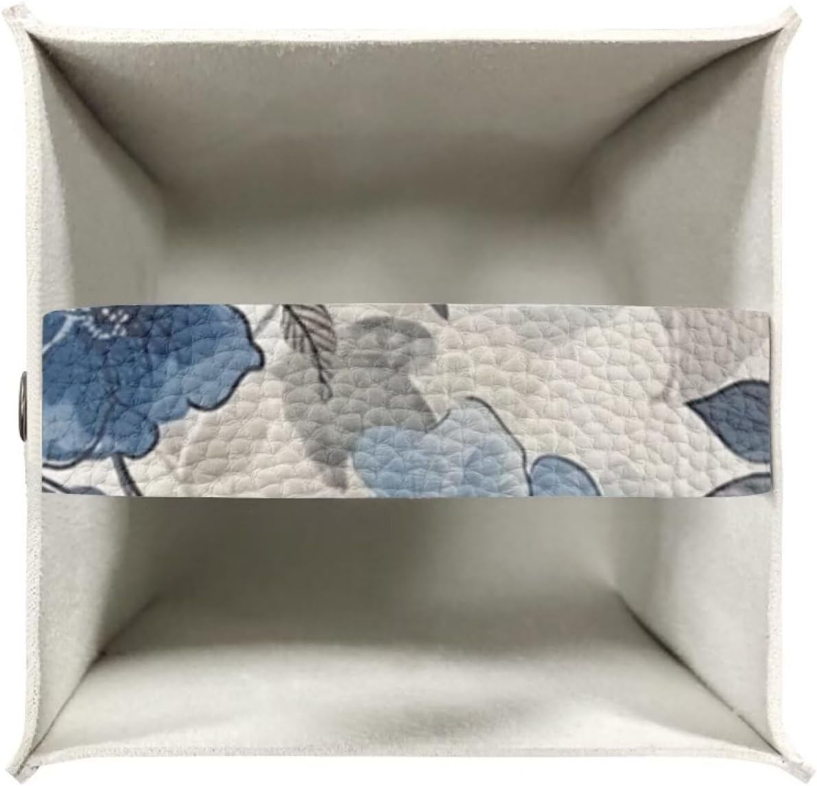 Floral Tissues Tissues Boxes Holder Leather Tissue Box Cover Square Tissue Box Holder Hotel Easy to Clean Tissue Box Container Car Bathroom Accessories image 3
