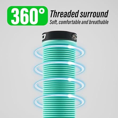 Miniatura 5 de EASTERN POWER - Empuñaduras para bicicleta de montaña MTBBMX (rojonegroazulverdeamarillo)