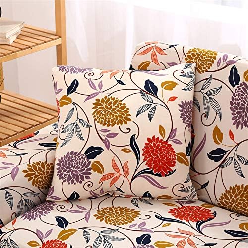 Miniatura 3 de HOOBUY Funda de sofá estampada, Funda elástica para sillón, funda de sofá biplaza con patrones para sillón con cojines de 2 plazas, Juego de sofá