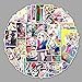 ZXXC 52Pcs Anime Harley Quinn Selbstmordkommando Aufkleber Gepäck Fahrrad Roller Auto Telefon Graffiti Dekoration Aufkleber