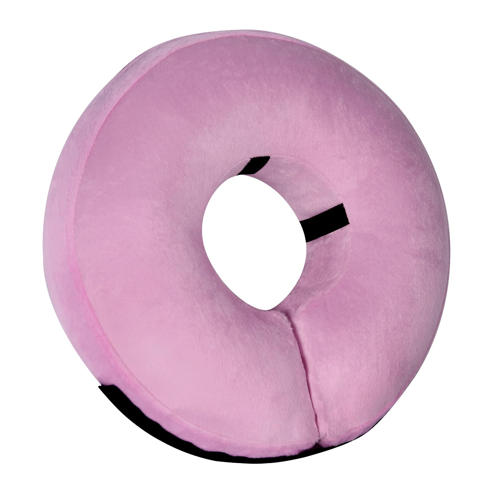 Inflatable Dog Cone Collar-Soft Protective Cone for Dogs After Surgery,Dog Donut Collar for Large Medium Small Dogs and Cats (Purple,Small)
