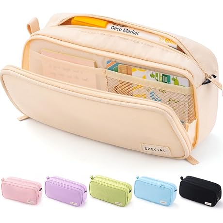 HVOMO Pencil Case Large Capacity Neutral
