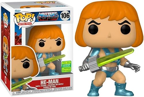 Miniatura 1 de Funko He-Man with Sword of Power Summer Convention Limited Edition #106 Protector y caja incluye
