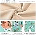 HOTGIFT Womens Pajamas Sets, 2 Piece Lounge Pjs Set Long Sleeve Long Pant Ladies Sleepwear with Pockets Green Butterfly X-Large