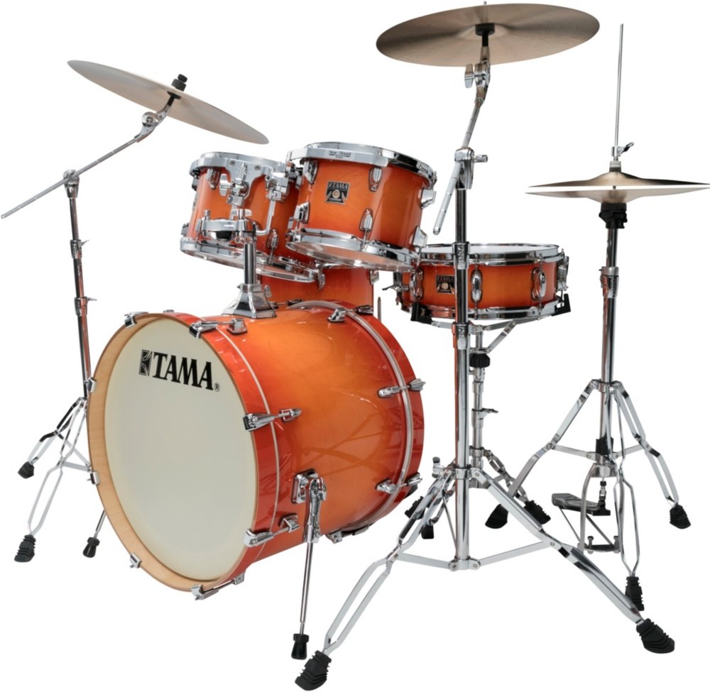 Tama CL50RS Tangerine Lacquer Burst - Kit Batteria Acustica Cinque Pezzi