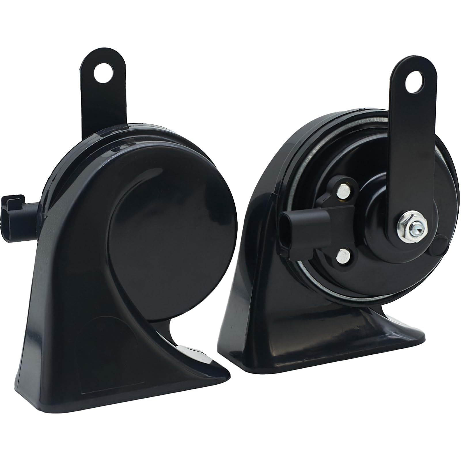 NEOGET 126dB Dual-Tone Car Horn Kit, Dual-Plug Type